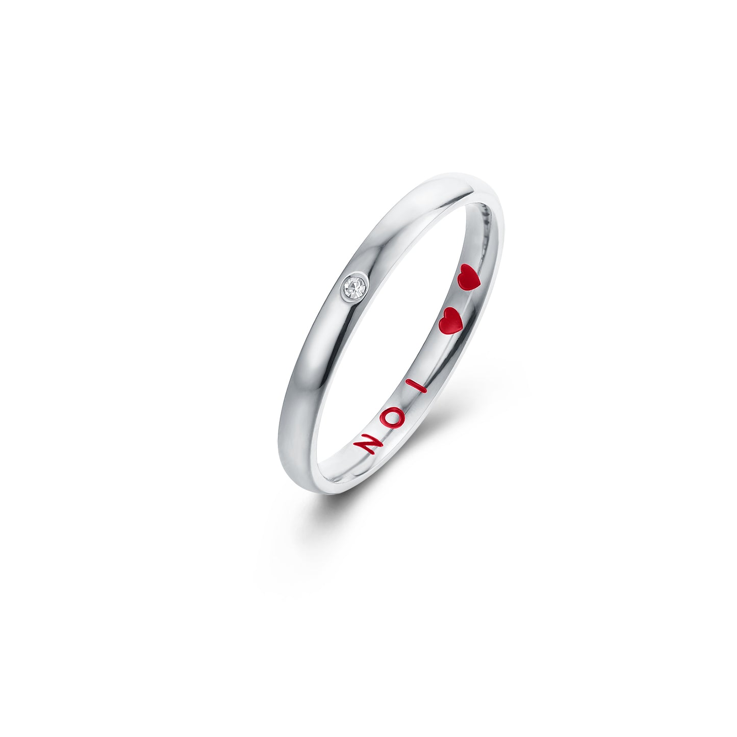 ANELLO FEDE CON CRISTALLO